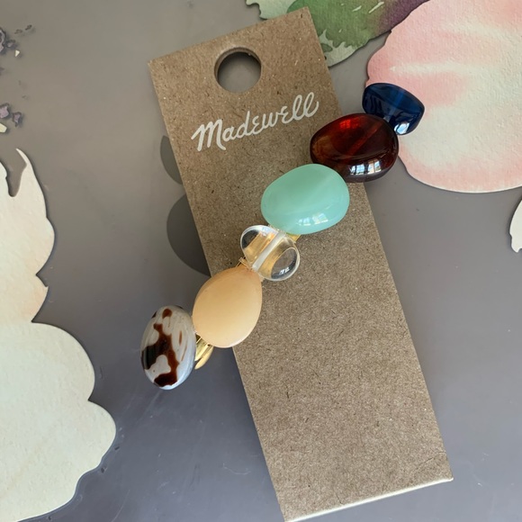 Madewell Multicolor Shapes Barrette - Picture 5 of 8